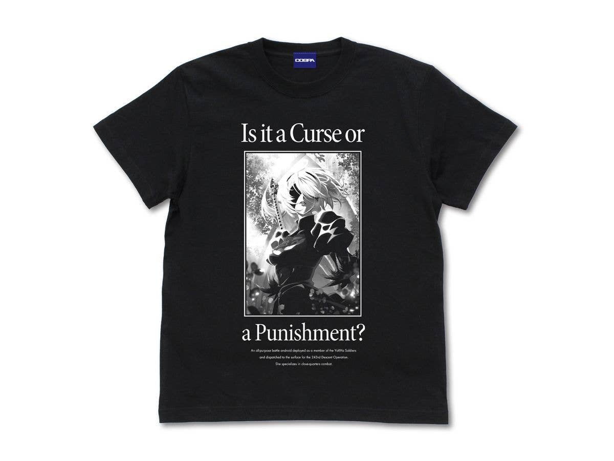 NieR:Automata Ver1.1a: 2B Tシャツ / BLACK-M