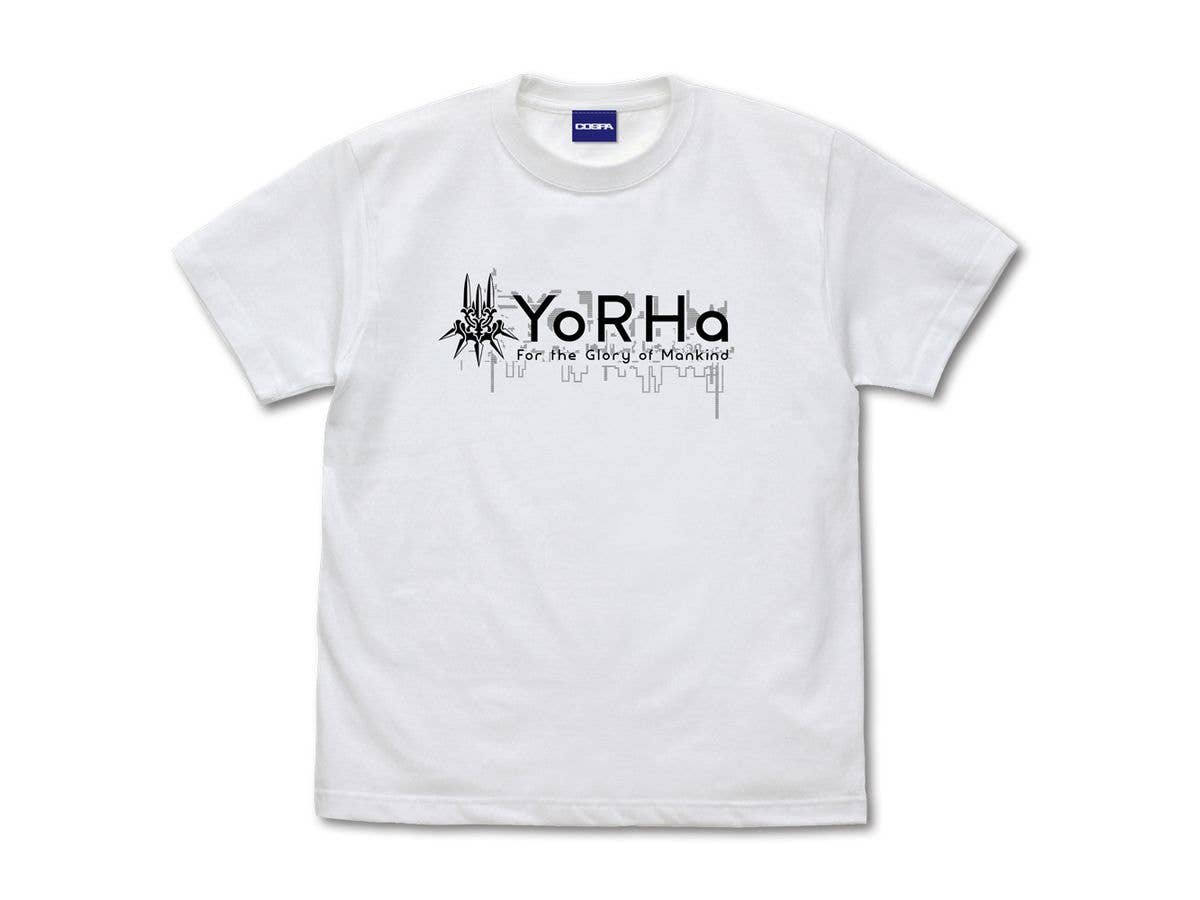 NieR:Automata Ver1.1a: ヨルハ部隊 Tシャツ / WHITE-L