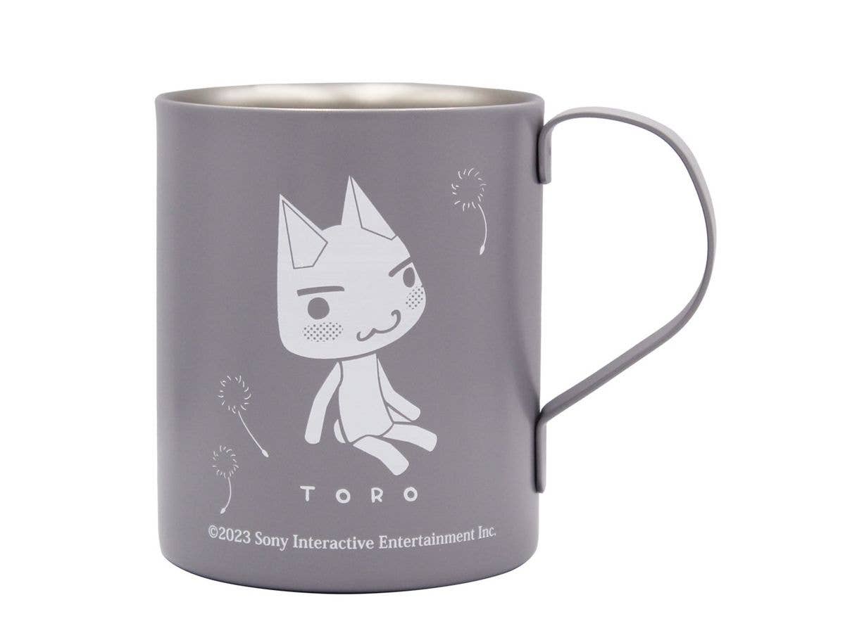どこでもいっしょ: トロ 二層ステンレスマグカップ (塗装)