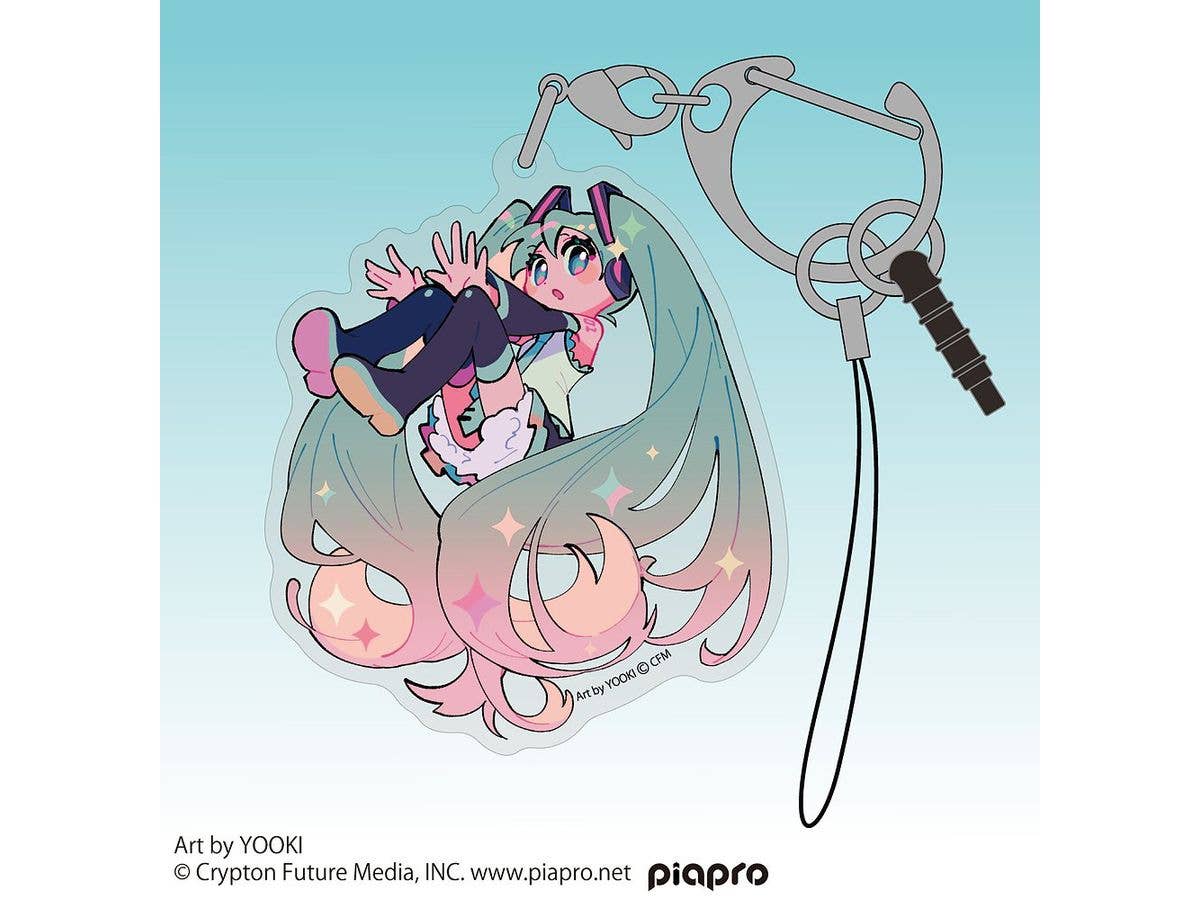 初音ミク アクリルマルチキーホルダー YOOKI Ver.