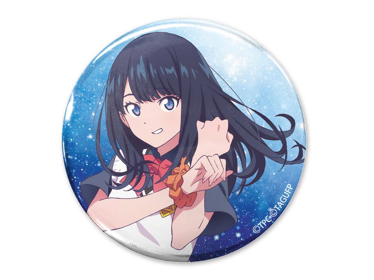 グリッドマン ユニバース: 描き下ろし 宝多六花 65mm缶バッジ