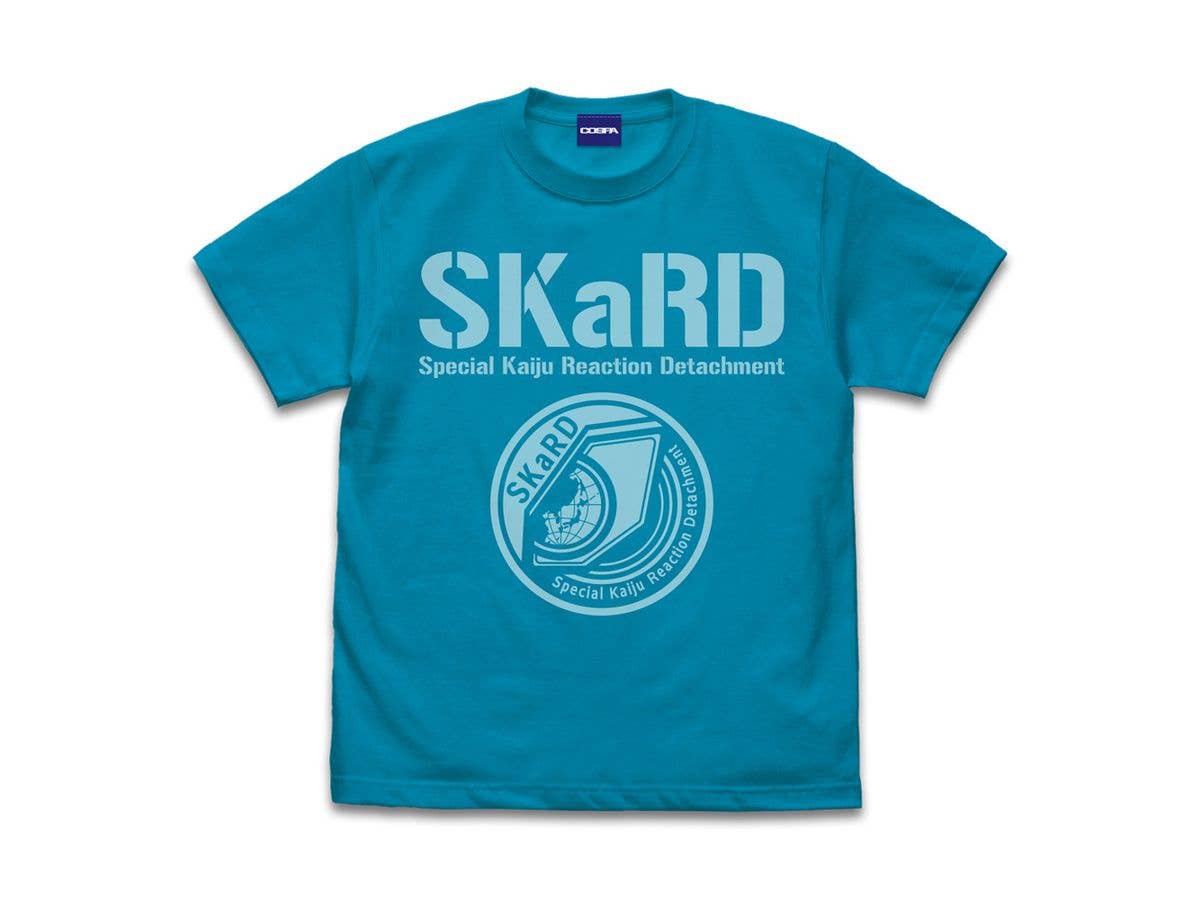 ウルトラマンブレーザー: SKaRD Tシャツ TURQUOISE BLUE XL