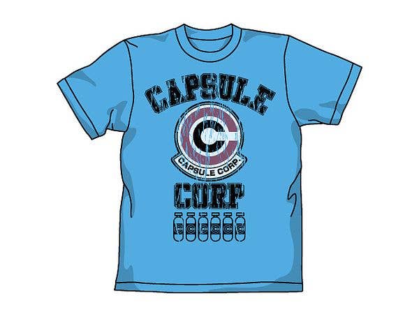 ドラゴンボールZ: カプセルコーポレーションTシャツ改 / SAX-XL