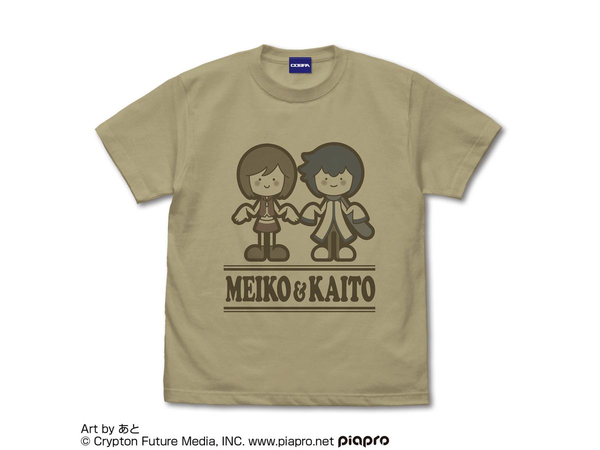 MEIKO & KAITO Tシャツ あと Ver. SAND KHAKI L