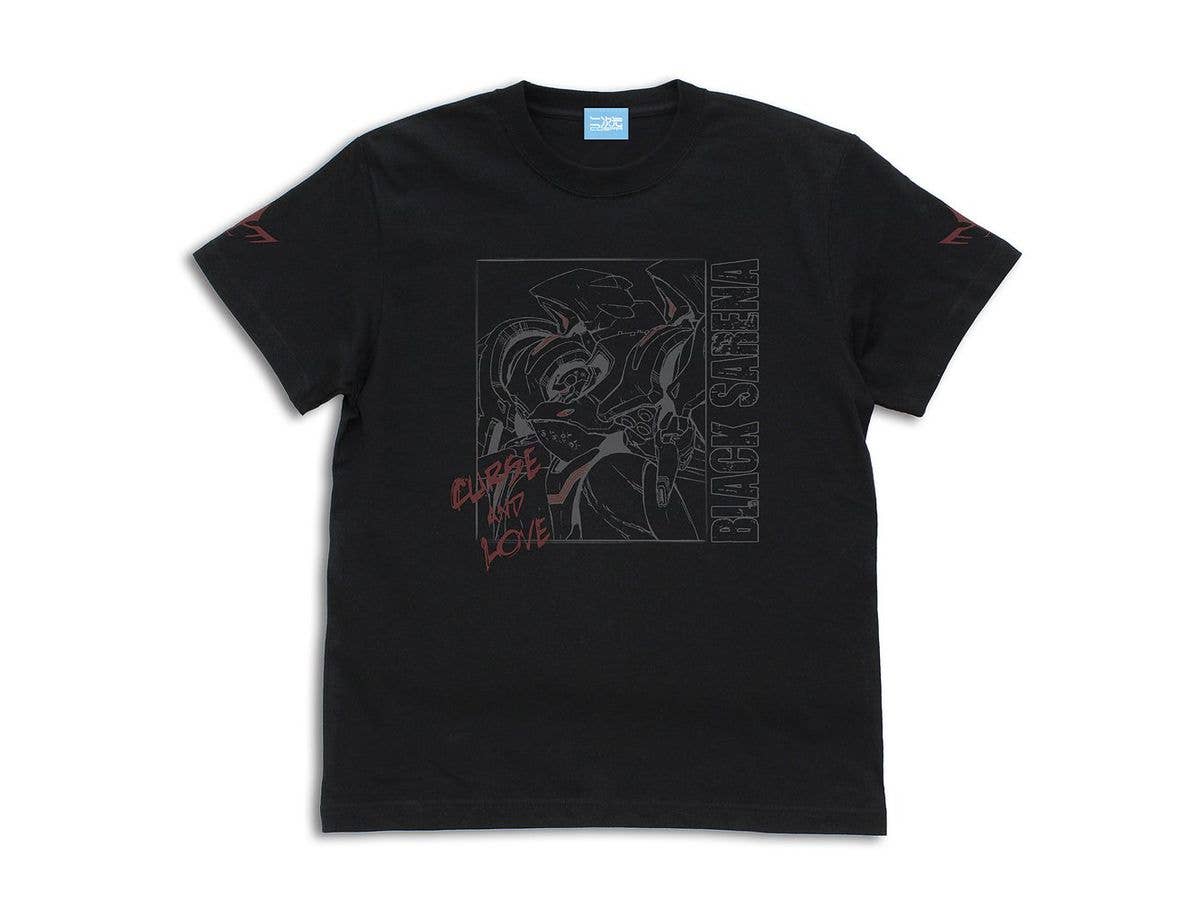 機動戦艦 ナデシコ ブラックサレナ Tシャツ BLACK M