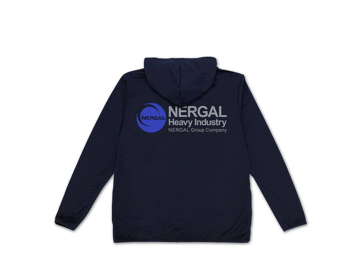 機動戦艦 ナデシコ ネルガル重工 薄手ドライパーカー NAVY XL