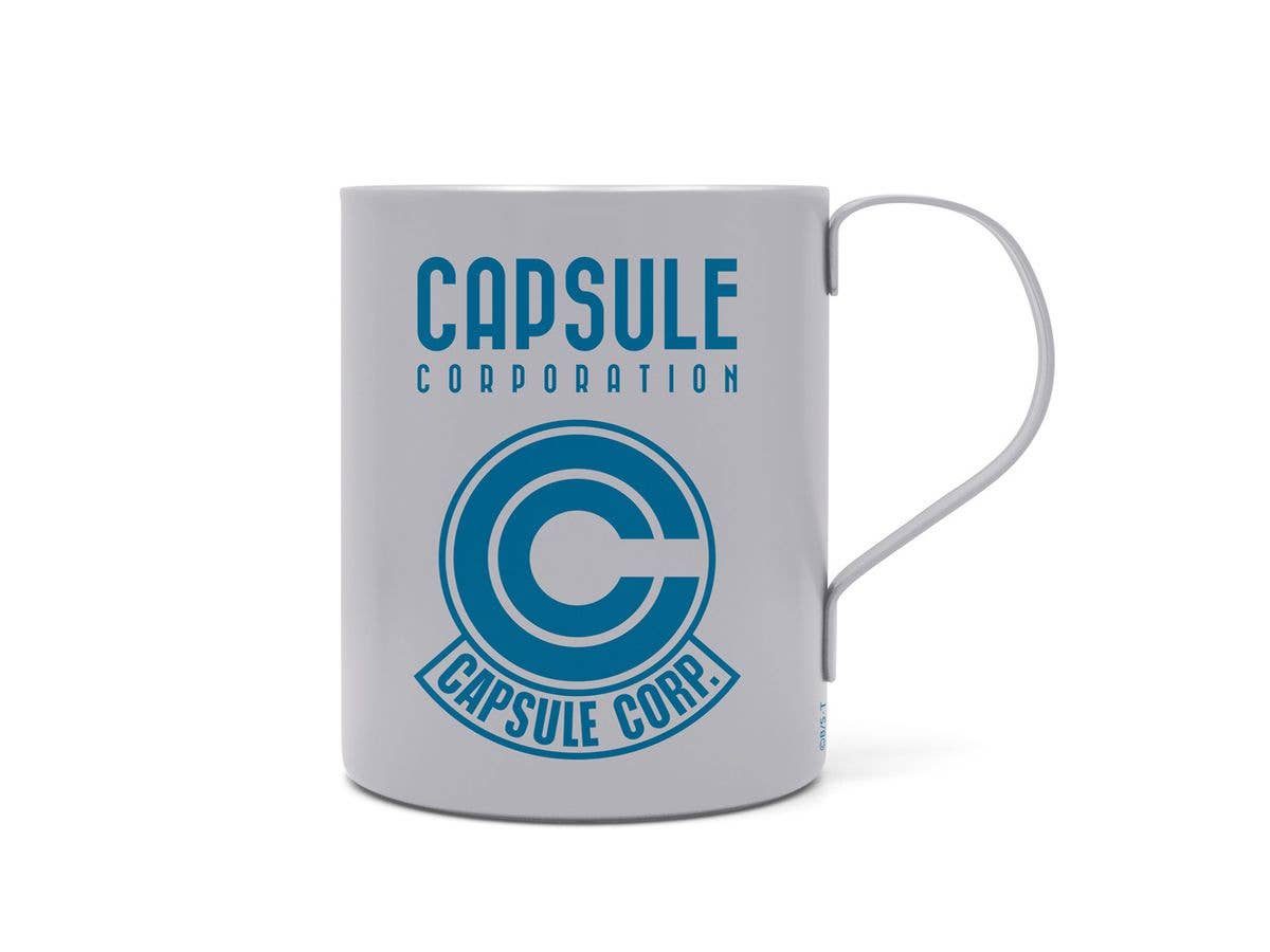 ドラゴンボールZ: カプセルコーポレーション 二層ステンレスマグカップ (塗装)