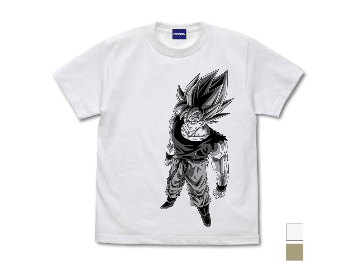 ドラゴンボールZ: 超サイヤ人 孫悟空 Tシャツ WHITE XL