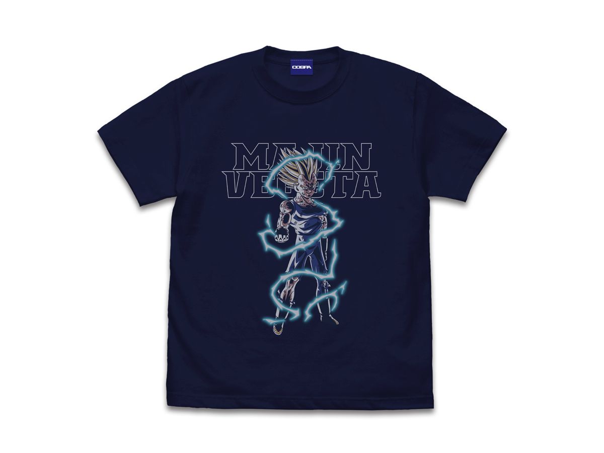 ドラゴンボールZ: 魔人ベジータ Tシャツ NAVY XL