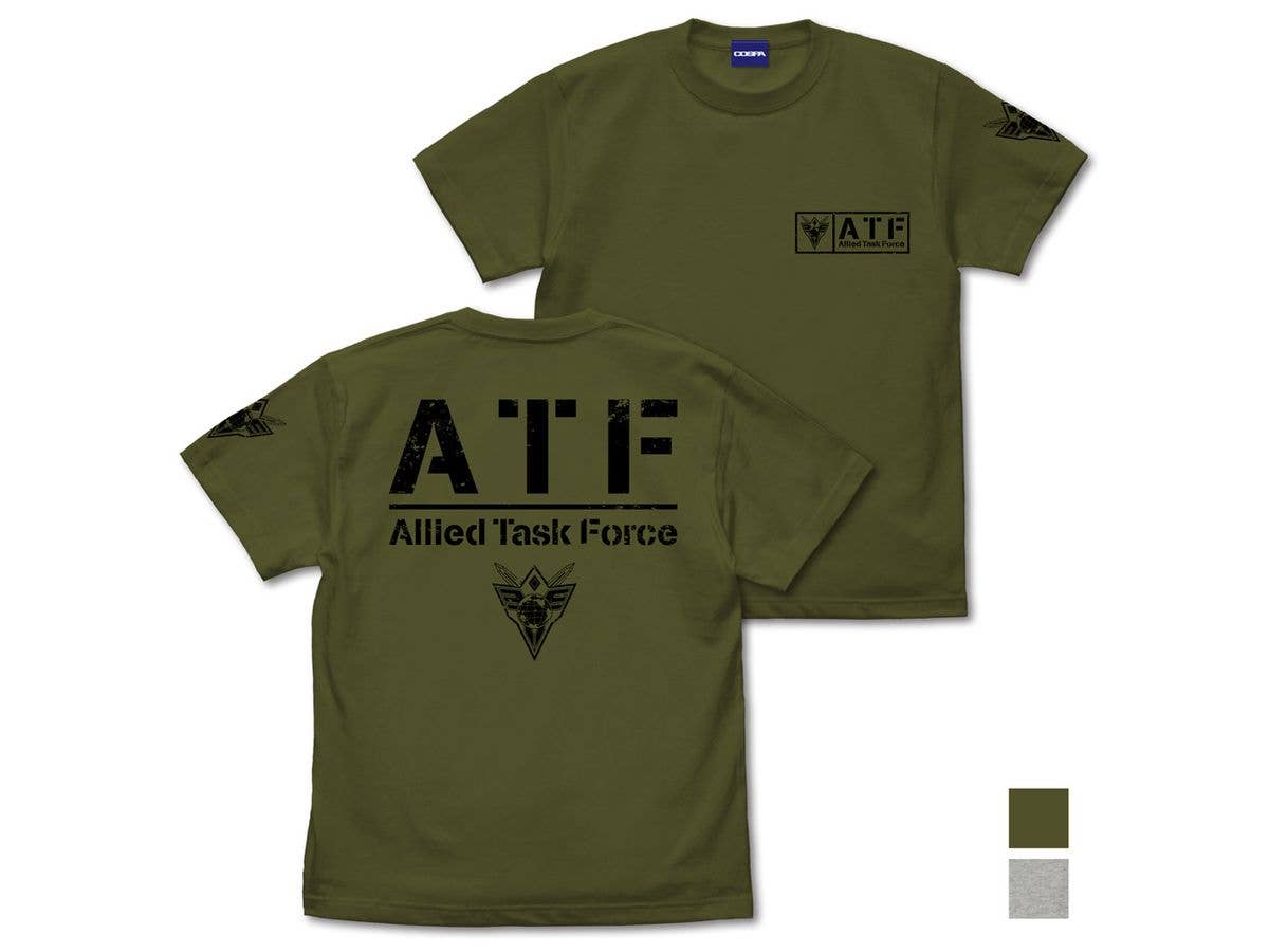 勇気爆発バーンブレイバーン: 多国籍任務部隊 (ATF) Tシャツ MOSS M