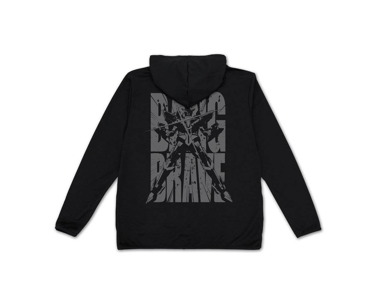 勇気爆発バーンブレイバーン: ブレイバーン 薄手ドライパーカー BLACK XL