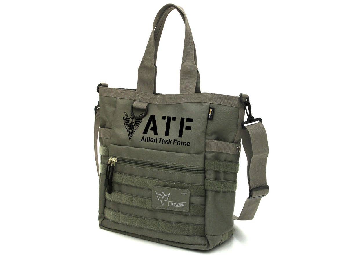 勇気爆発バーンブレイバーン: 多国籍任務部隊 (ATF) ファンクショナルトートバッグ RANGER GREEN