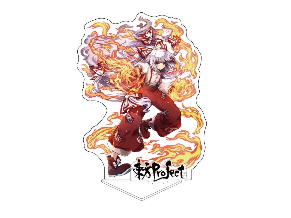 藤原妹紅 プレイマット（東方Project ビックアクスタ 藤原 妹紅