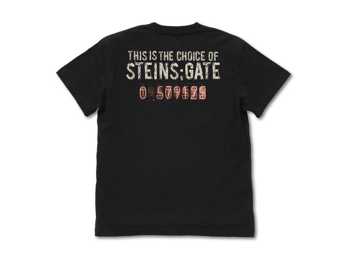STEINS;GATE: エル・プサイ・コングルゥ Tシャツ ver.2.0 / BLACK-M
