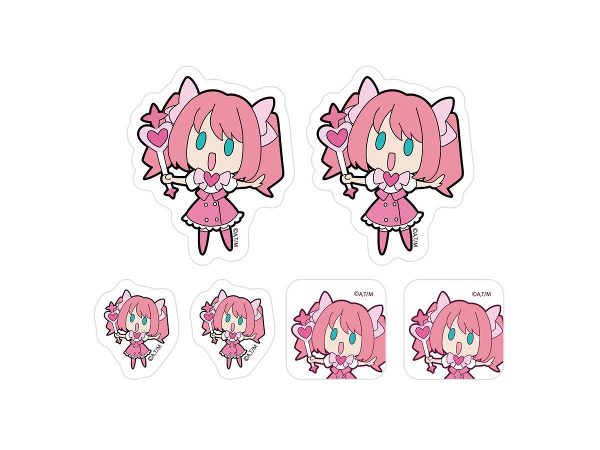 TVアニメ 魔法少女にあこがれて: マジアマゼンタ ミニステッカーセット