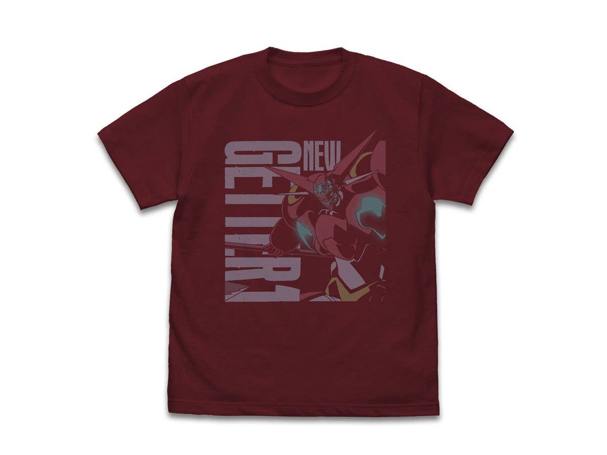 新ゲッターロボ: 新ゲッターロボ ゲッター1 Tシャツ/ BURGUNDY-L