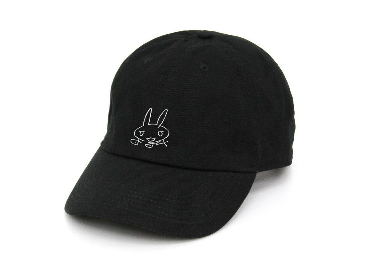 メイドインアビス 烈日の黄金郷: ナナチのサイン 刺繍ローキャップ/BLACK