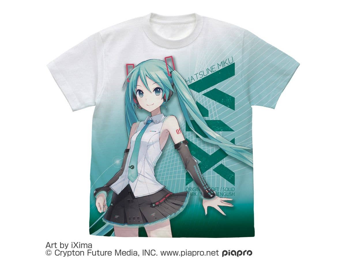 初音ミク V4X フルグラフィックTシャツ / M