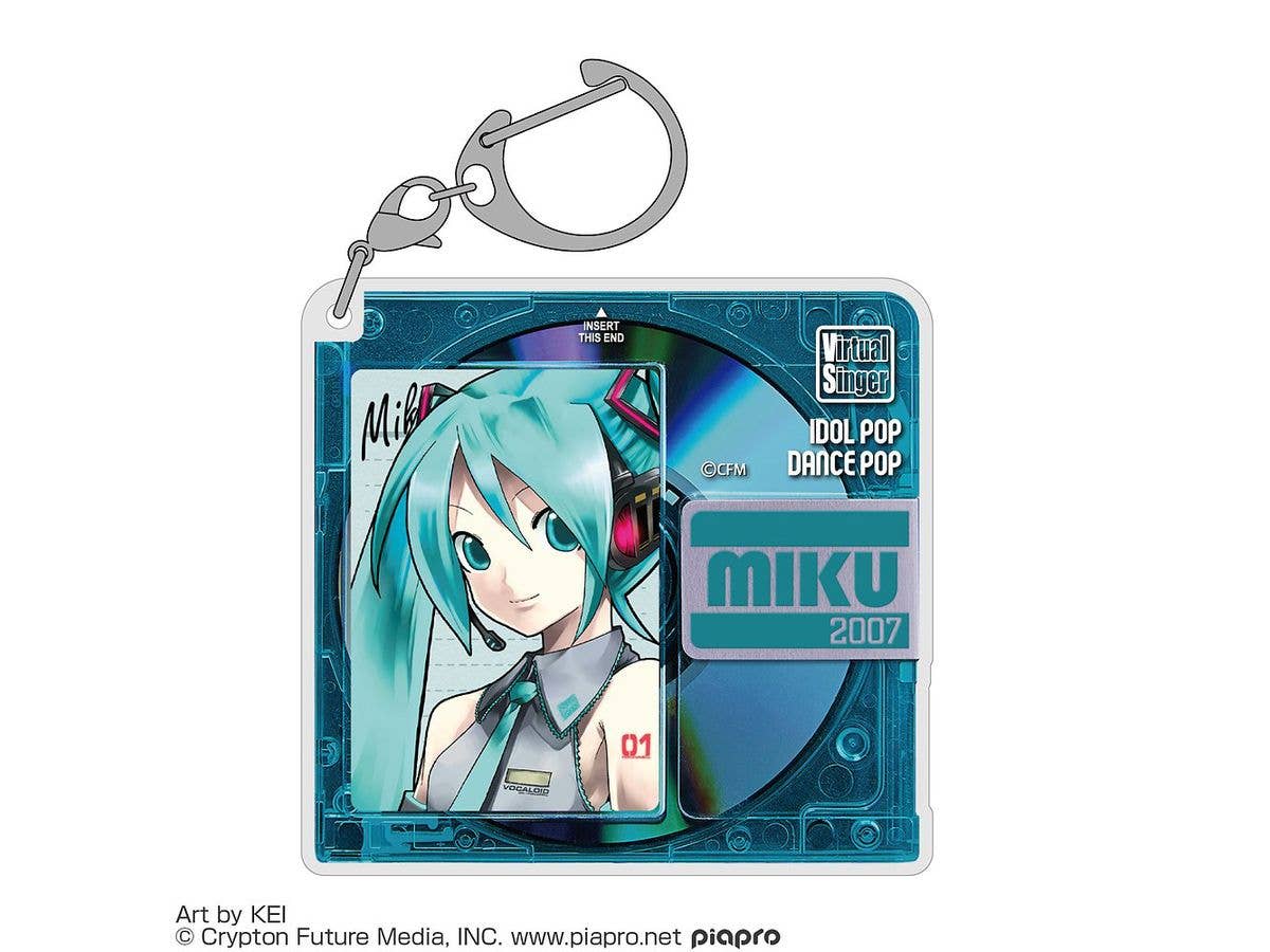 初音ミク アクリルマルチキーホルダー