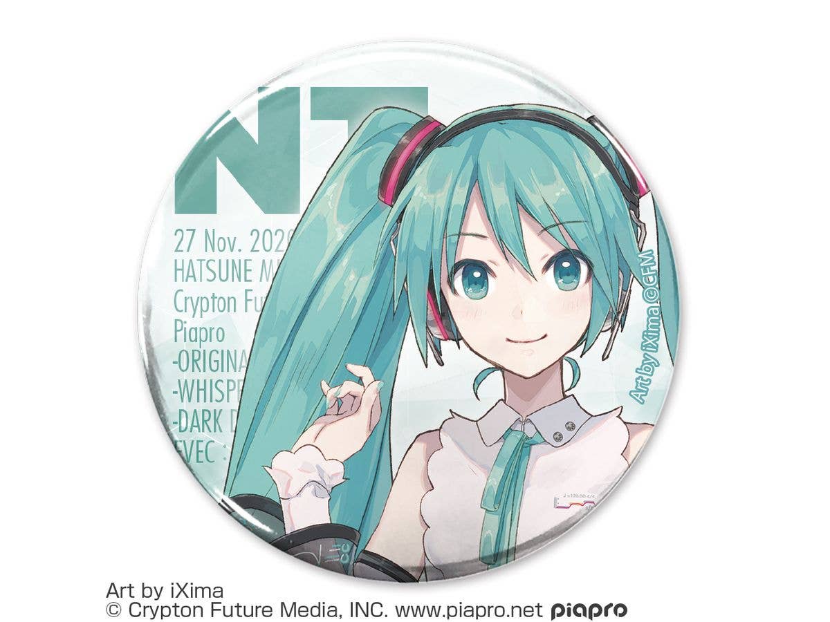 初音ミク NT 65mm缶バッジ