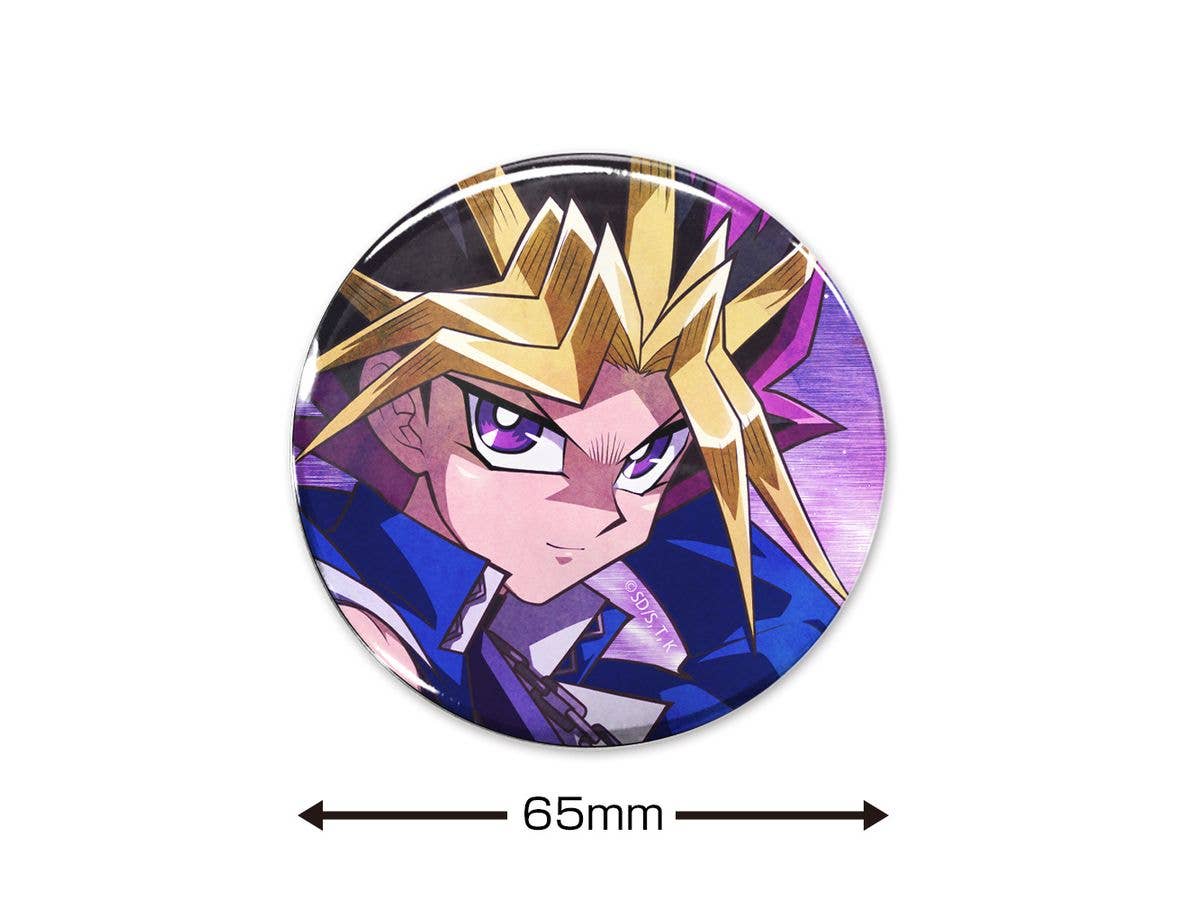 遊戯王デュエルモンスターズ: 描き下ろし 闇遊戯 65mm缶バッジ オフモードの決闘者Ver.