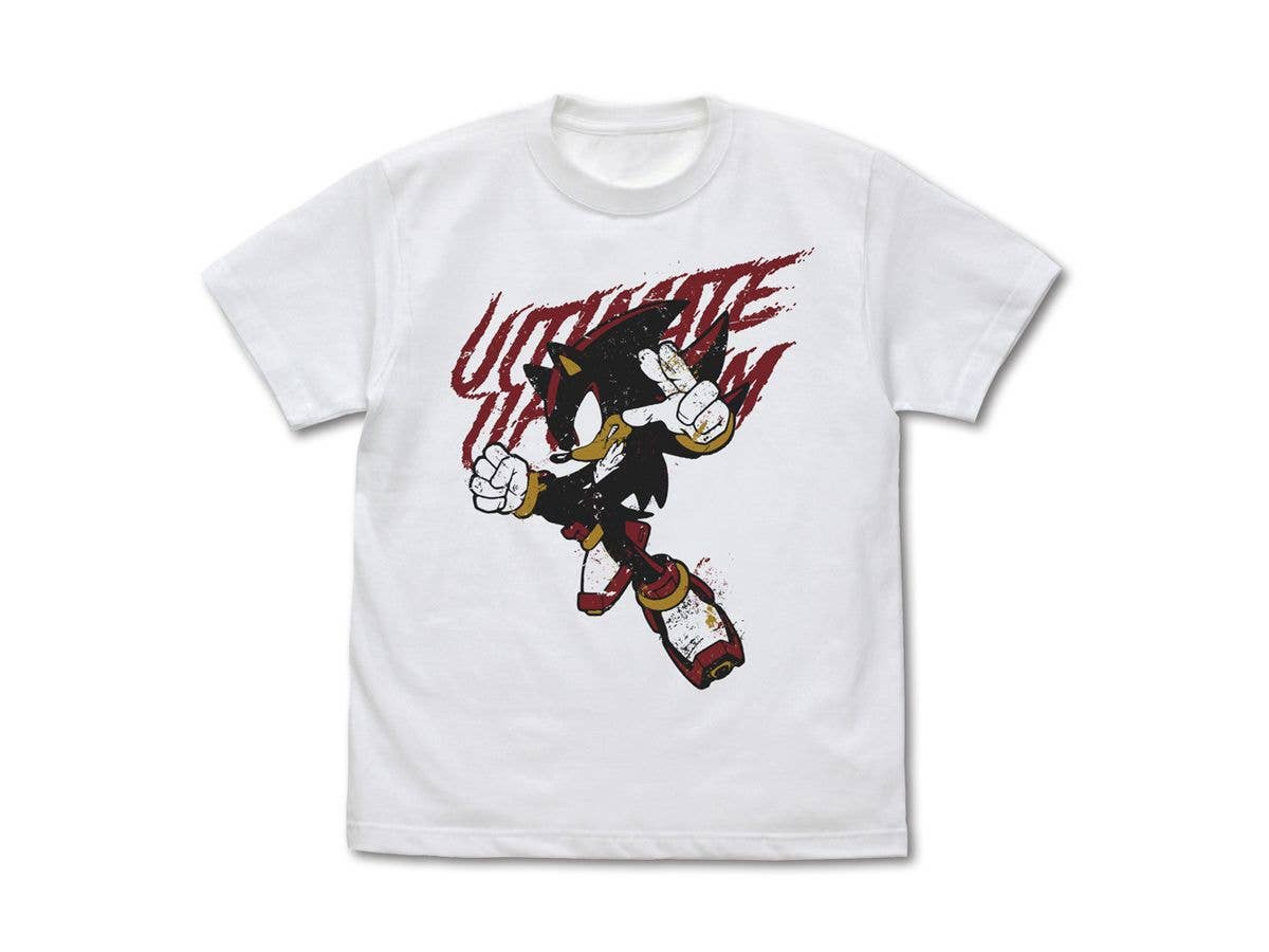 ソニック・ザ・ヘッジホッグ: 究極生命体 シャドウ Tシャツ / WHITE-XL