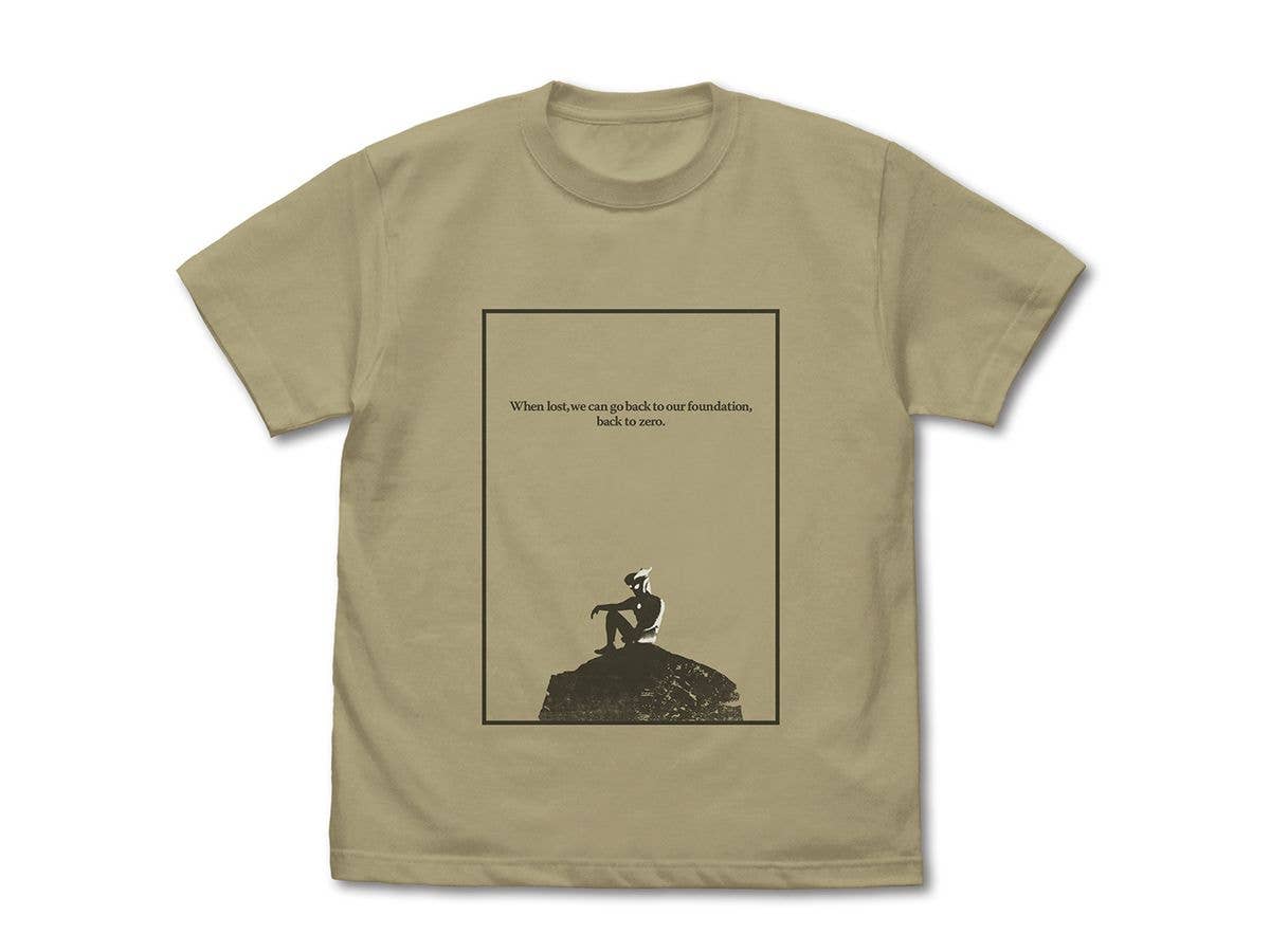 たたずむウルトラマンゼロ Tシャツ / SAND KHAKI L