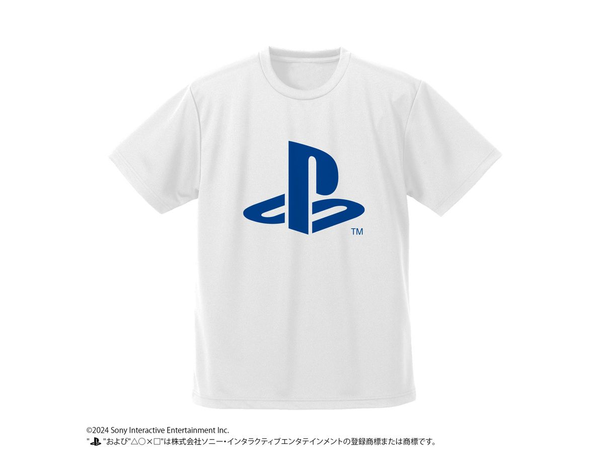 プレイステーション: ドライTシャツ for PlayStation / WHITE-L