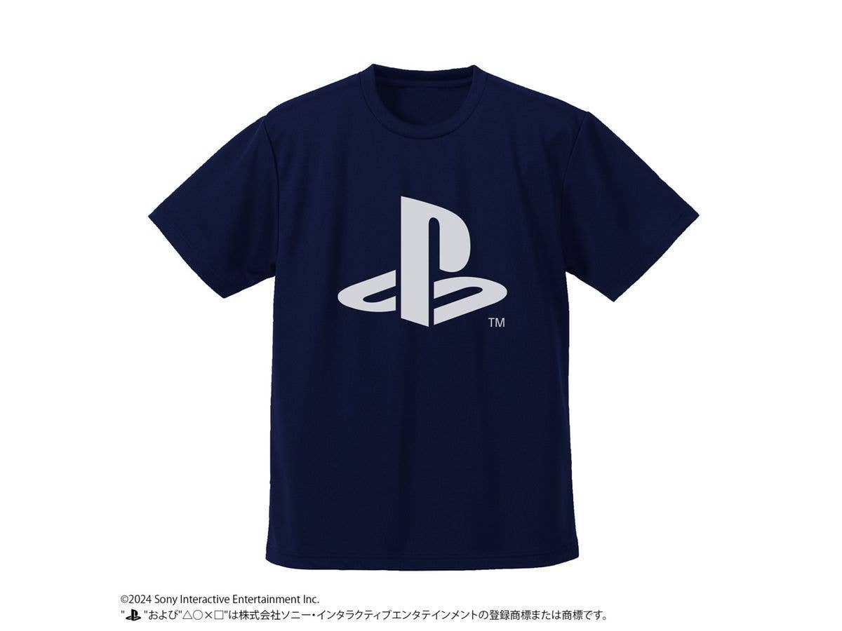 プレイステーション: ドライTシャツ for PlayStation / NAVY-L