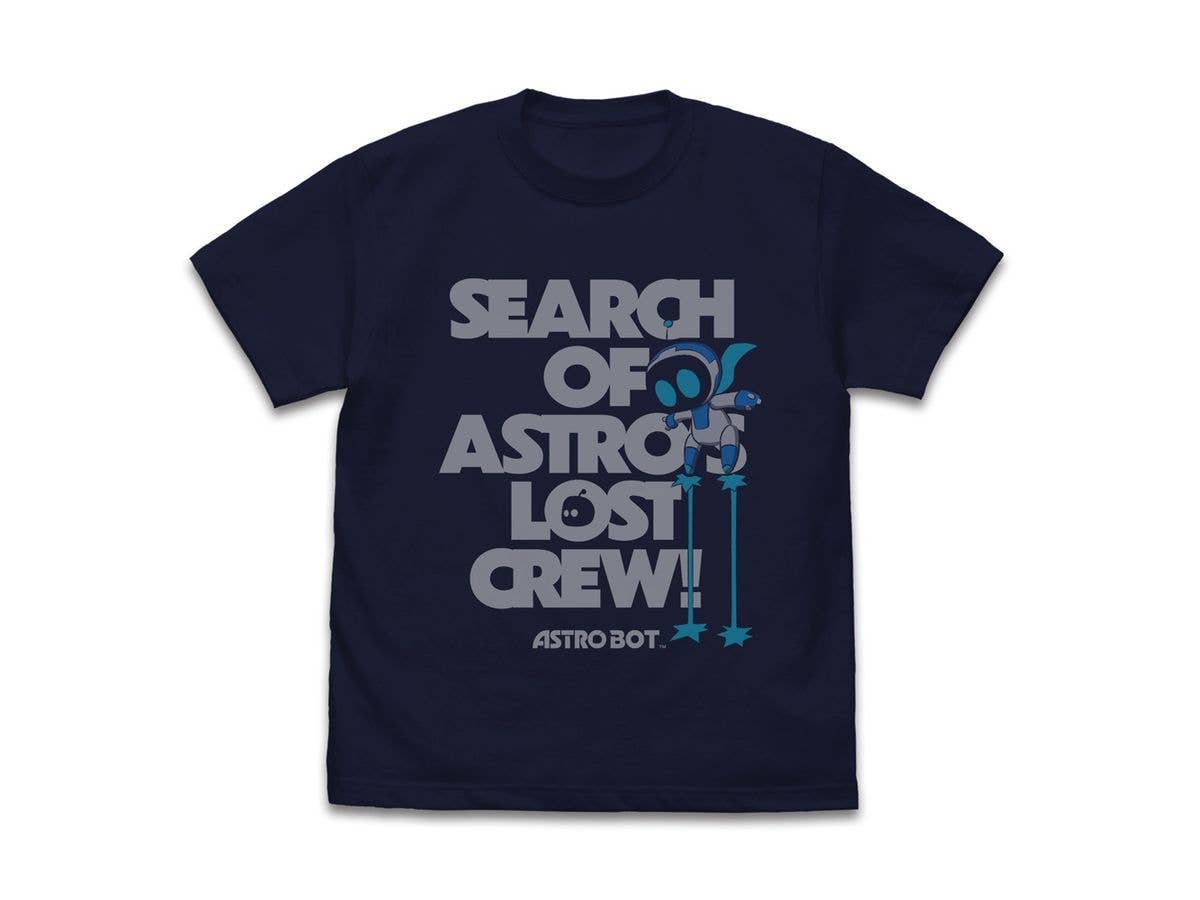 ASTRO BOT: アストロ 大捜索 Tシャツ / NAVY-L