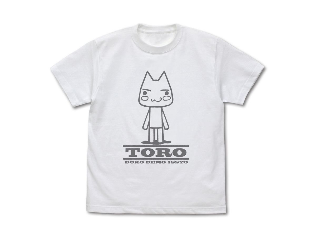どこでもいっしょ: トロ ヴィンテージ Tシャツ / WHITE-L