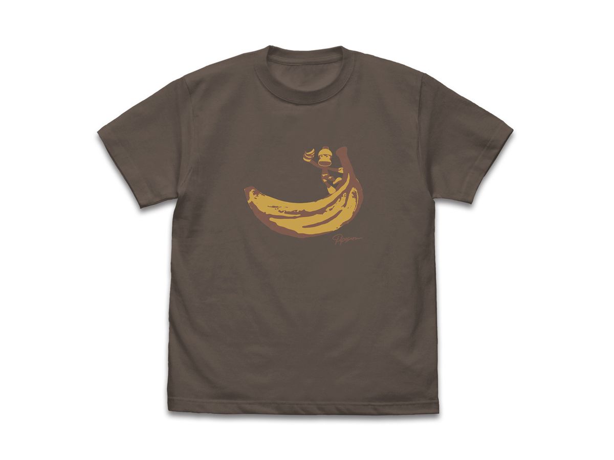 サルゲッチュ: ピポサル バナナ Tシャツ / CHARCOAL-L