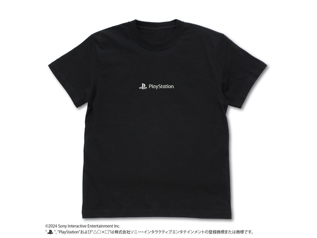 プレイステーション: コントローラー Tシャツ for PlayStation / BLACK-L