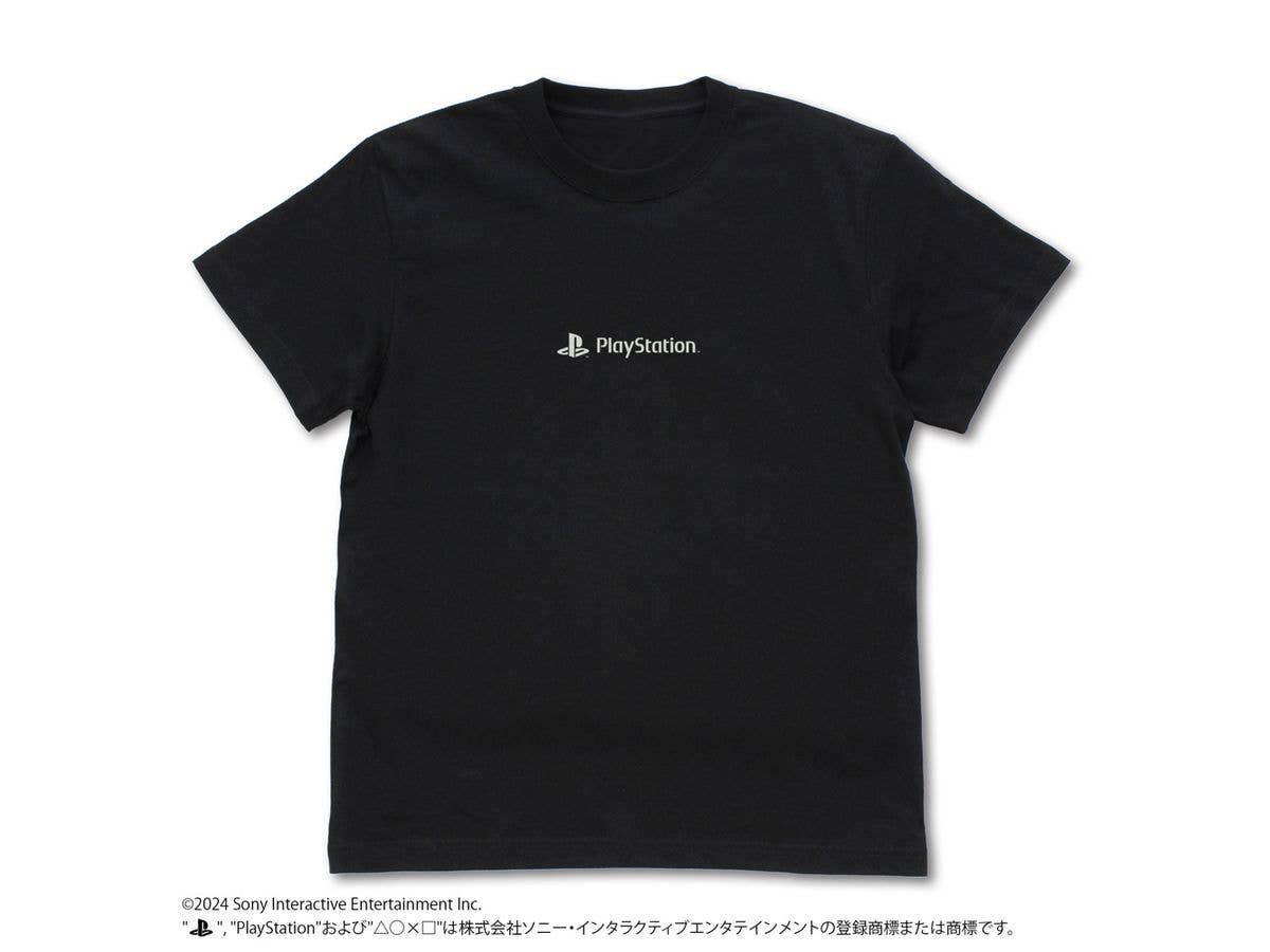 プレイステーション: コントローラー Tシャツ for PlayStation / BLACK-XL