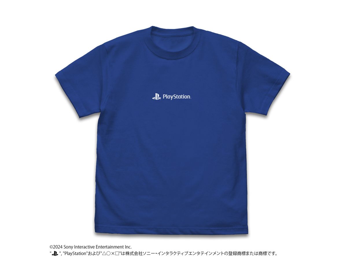 プレイステーション: コントローラー Tシャツ for PlayStation / ROYAL BLUE-L