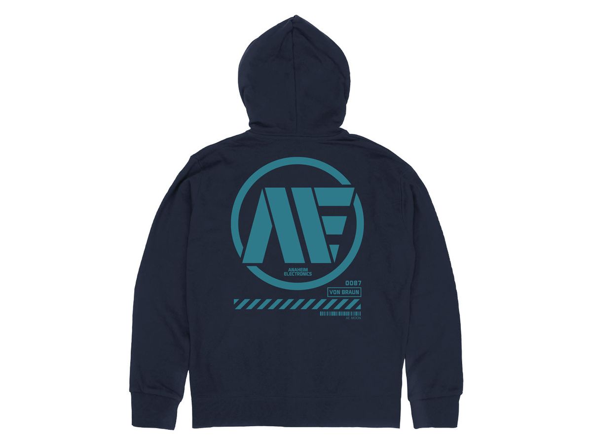 機動戦士Zガンダム: アナハイム・エレクトロニクス社 ジップパーカー / NAVY-XL