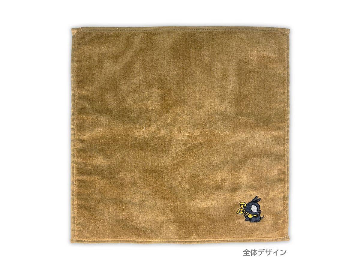 らんま1/2: Pちゃん 刺繍ハンドタオル / LIGHT BROWN