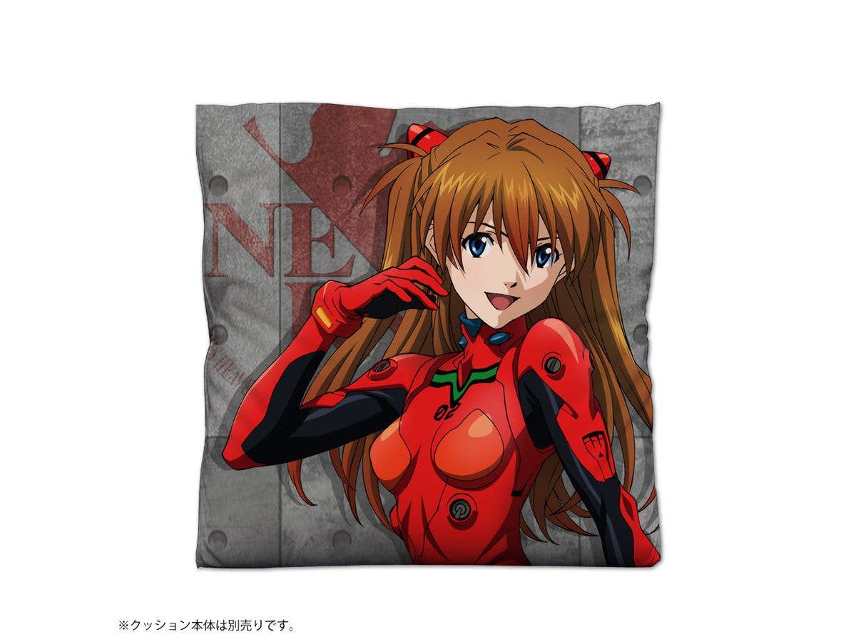 EVANGELION: 式波・アスカ・ラングレー 両面プリントクッションカバー
