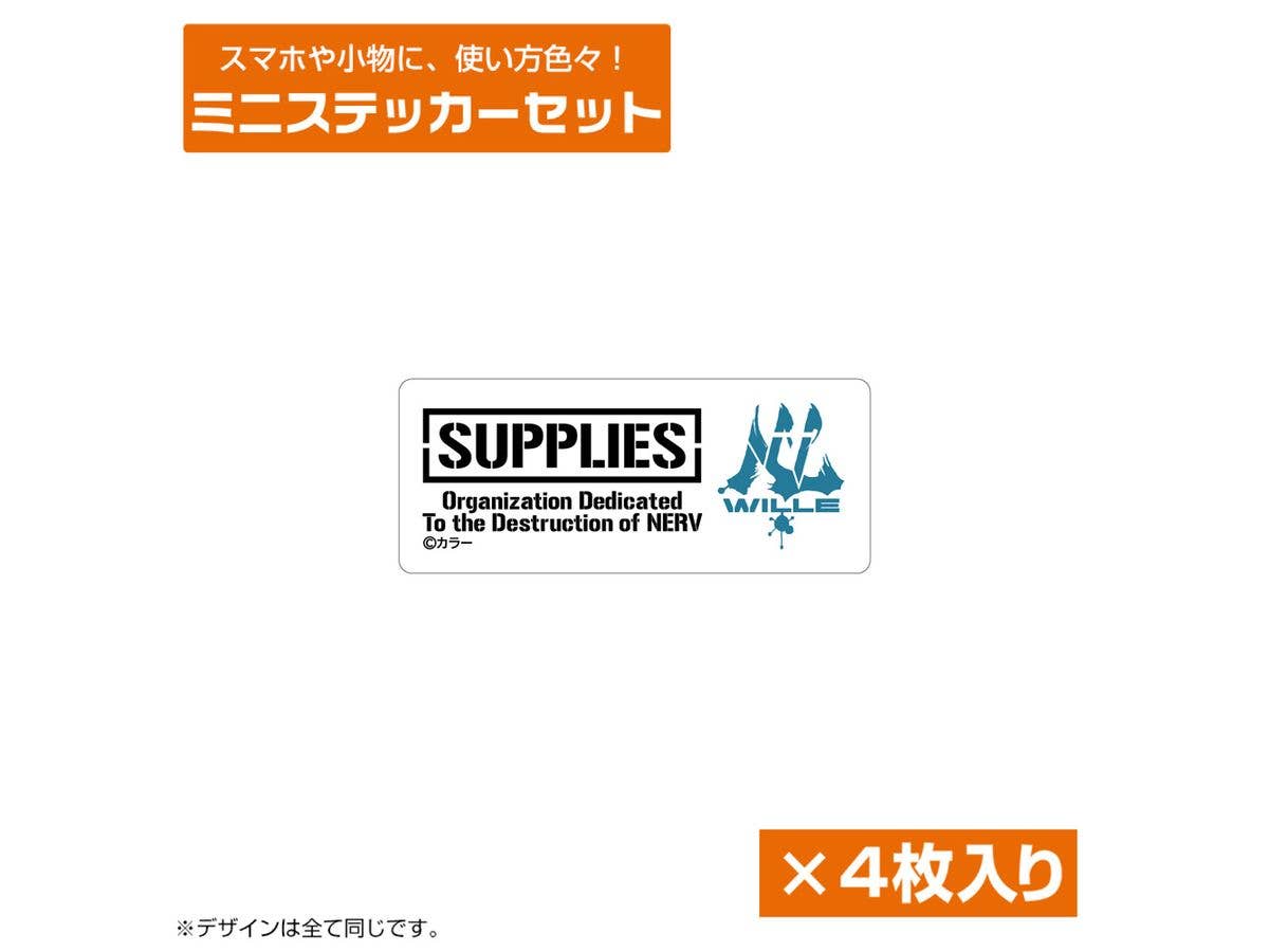 EVANGELION: WILLE ミニステッカーセット