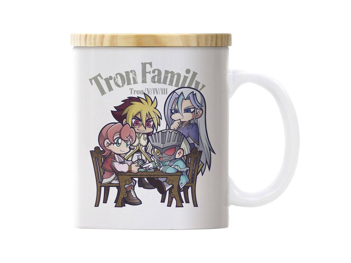 遊戯王ZEXAL: トロン一家 フタ付きフルカラーマグカップ 歓談Ver.