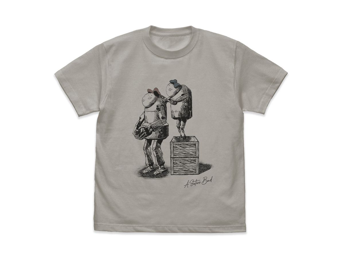 NieR:Automata Ver1.1a: 機械生命体 Tシャツ / LIGHT GRAY-M