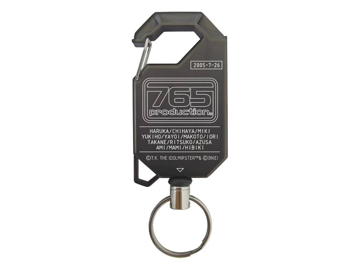 アイドルマスター: 765プロ ロゴ リールキーホルダー