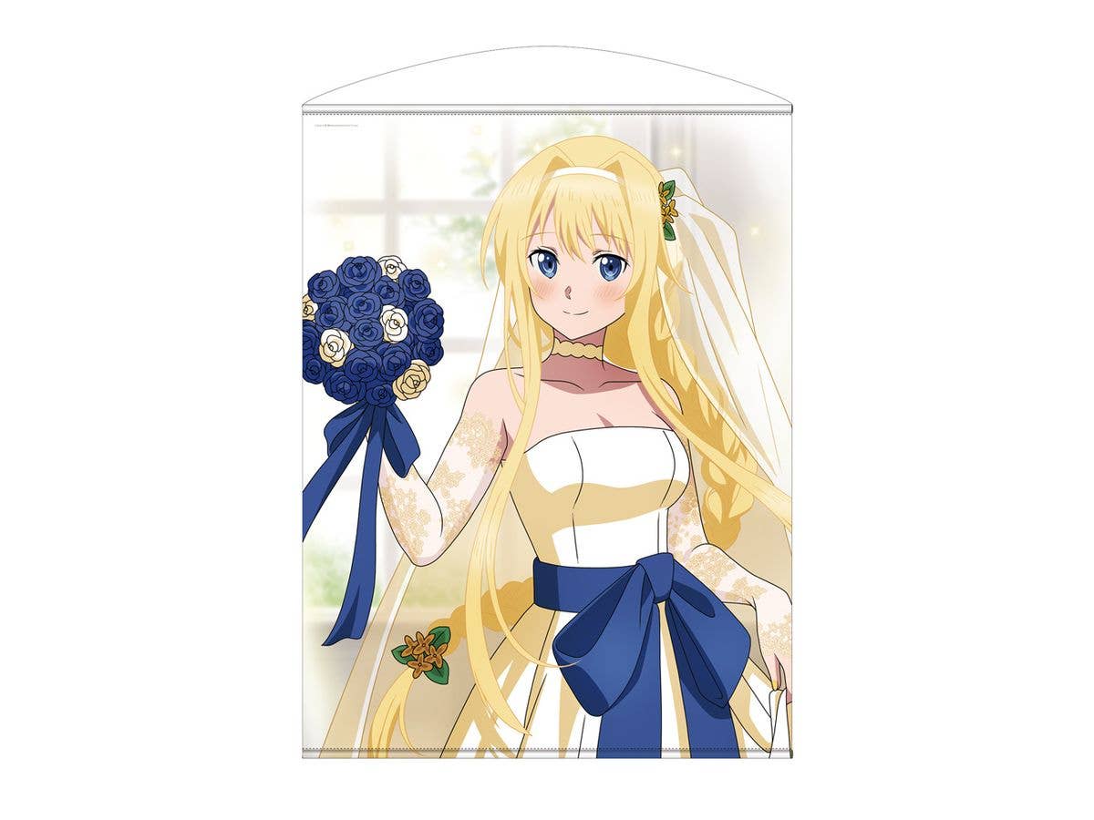 ソードアート・オンライン: 描き下ろし アリス 100cmタペストリー ウェディングドレスVer.