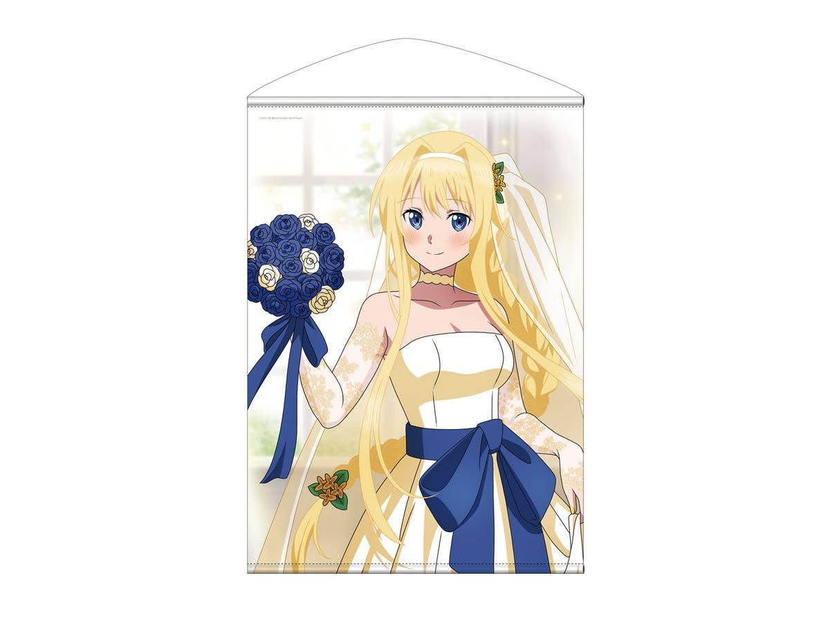 ソードアート・オンライン: 描き下ろし アリス B2タペストリー ウェディングドレスVer.
