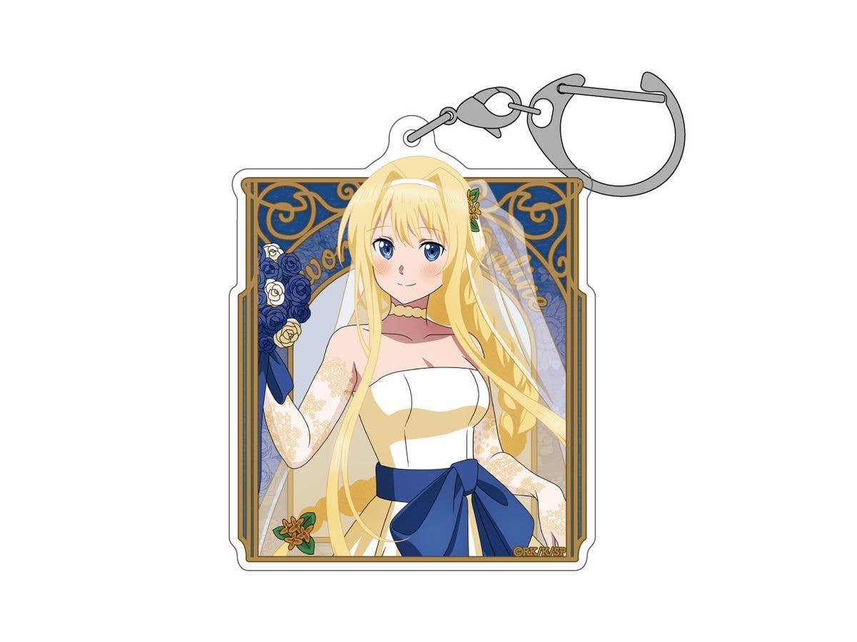 ソードアート・オンライン: 描き下ろし アリス アクリルマルチキーホルダー ウェディングドレスVer.