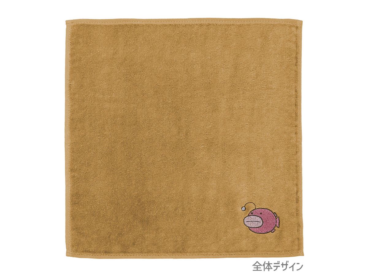 ガールズ & パンツァー 最終章: あんこうチーム 刺繍ハンドタオル / LIGHT BROWN