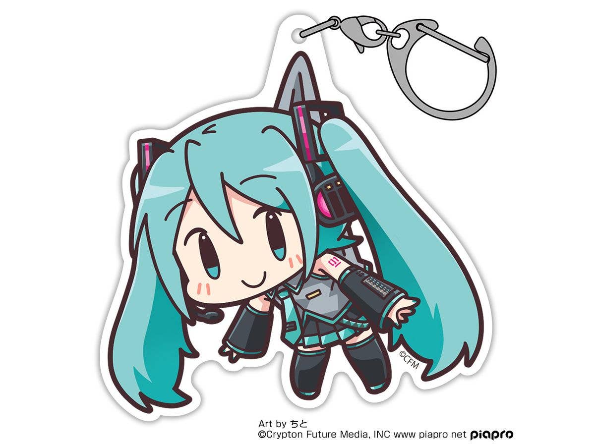 初音ミク アクリルつままれ