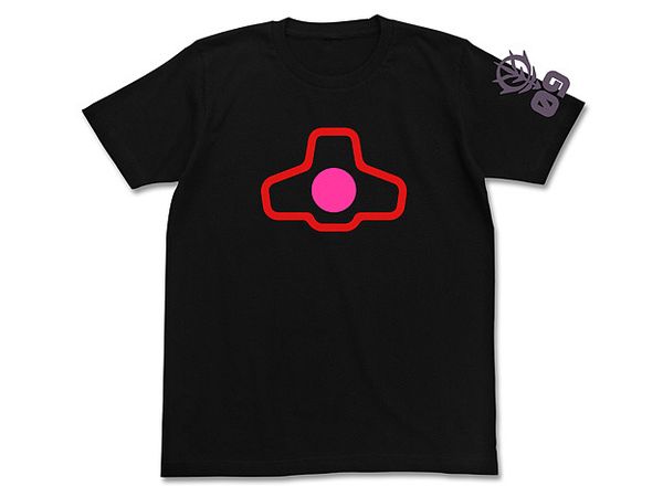 機動戦士ガンダム: ドムモノアイ蓄光Tシャツ / BLACK-L