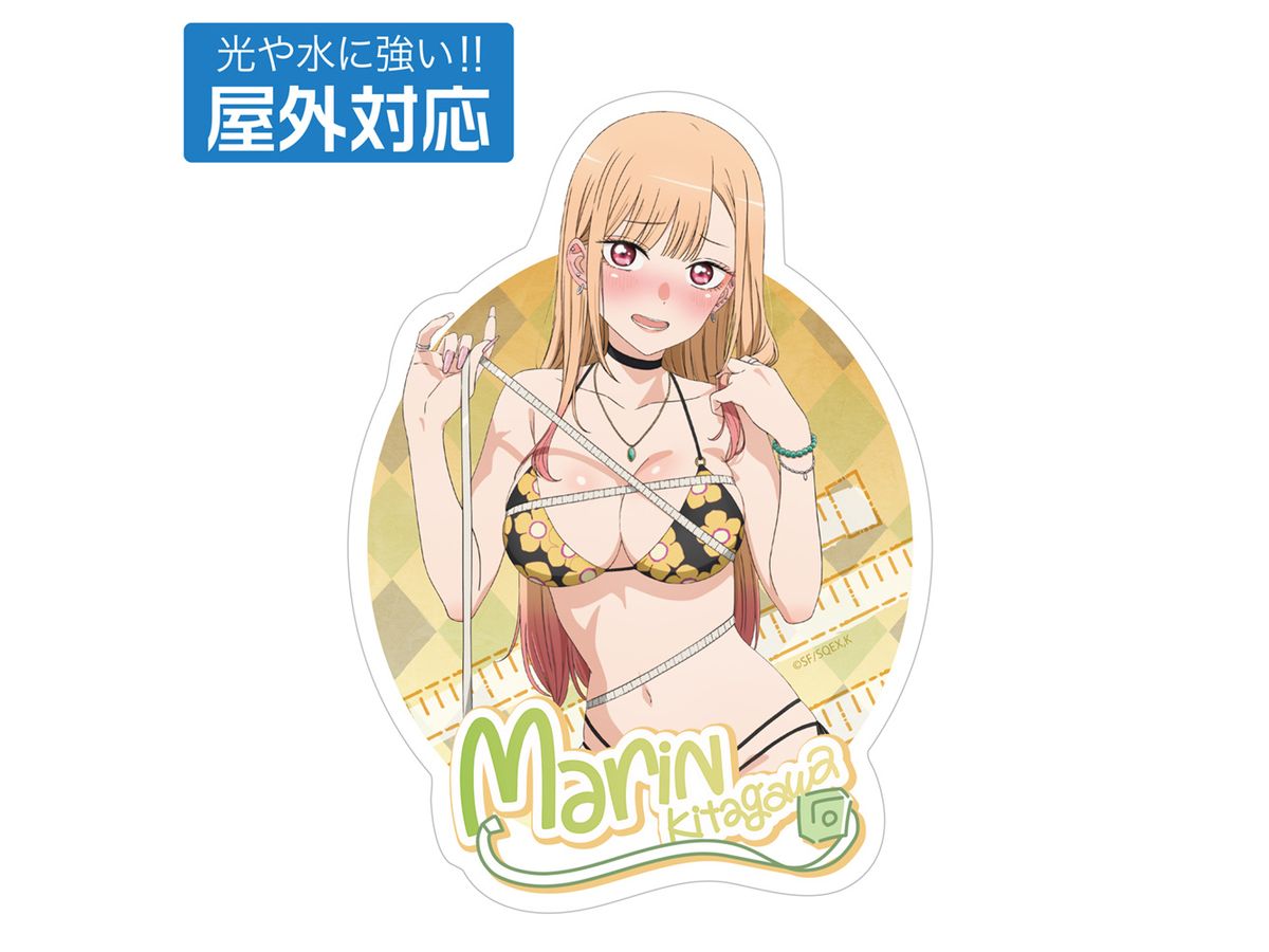 TVアニメ その着せ替え人形は恋をする: 描き下ろし 喜多川海夢 屋外対応ステッカー ドキドキの採寸Ver.