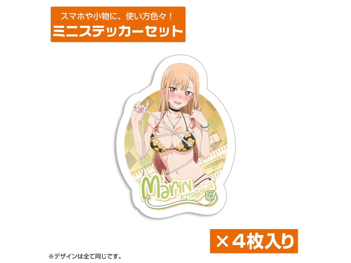 TVアニメ その着せ替え人形は恋をする: 描き下ろし 喜多川海夢 ミニステッカーセット ドキドキの採寸Ver.